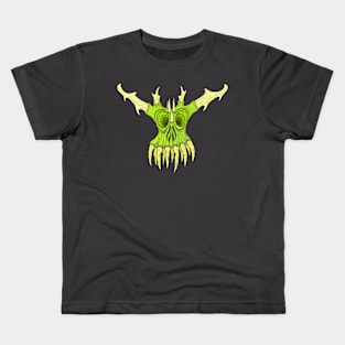 Green Skull Kids T-Shirt